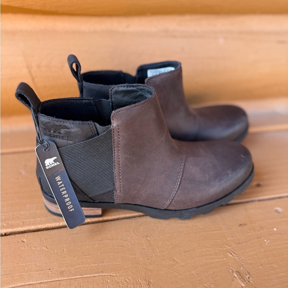 Sorel Dark Brown Ankle Boots